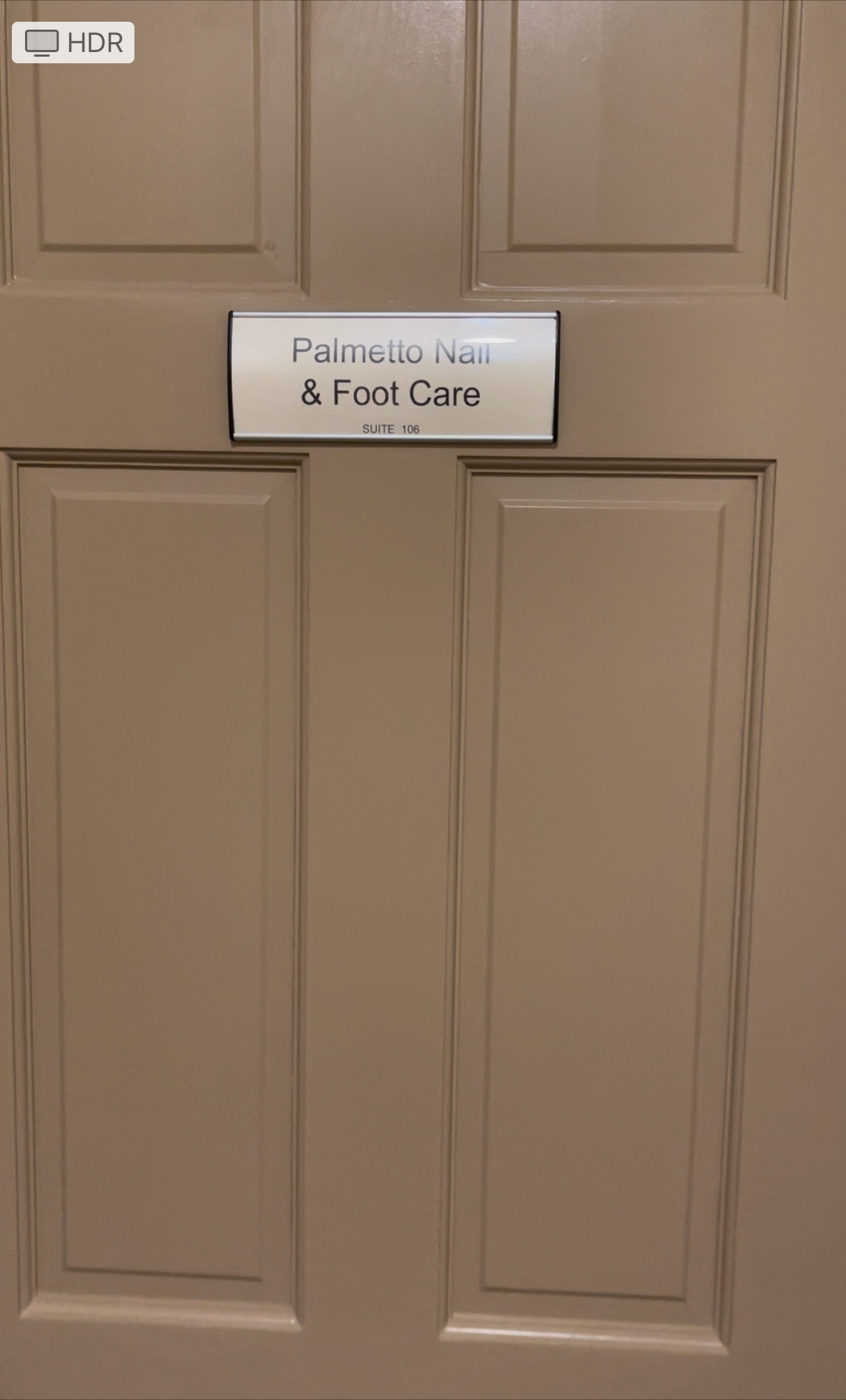 Palmetto Nail and Foot Care logo